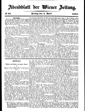 Wiener Zeitung 18510404 Seite: 13