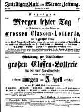 Wiener Zeitung 18510404 Seite: 23