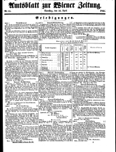 Wiener Zeitung 18510412 Seite: 19