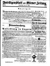 Wiener Zeitung 18510417 Seite: 25