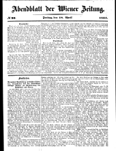 Wiener Zeitung 18510418 Seite: 13