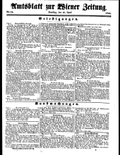 Wiener Zeitung 18510419 Seite: 21