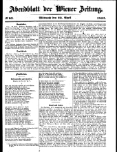 Wiener Zeitung 18510423 Seite: 17