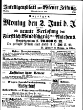 Wiener Zeitung 18510514 Seite: 29