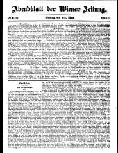 Wiener Zeitung 18510523 Seite: 9