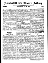 Wiener Zeitung 18510605 Seite: 11