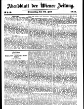 Wiener Zeitung 18510626 Seite: 13