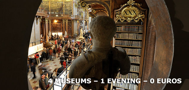 4 Museums – 1 Evening – 0 Euros