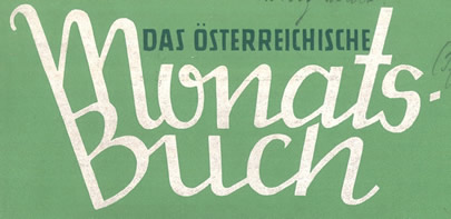 Beispielhafter Titelschriftzug der Zeitschrift