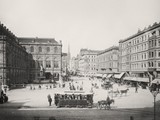 Blick von der Ringstraße Richtung Kärntner Straße
um 1890