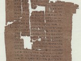 Astrologisches Handbuch
Griechisch, Papyrus
Philadelphia (Fayum) ?, 1. – 2. Jh. n. Chr. 