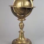Globusuhr mit Himmelsglobus, Steyr, 1624