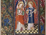 Die Erzengel Gabriel und Raphael
Utrecht, um 1450