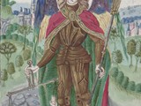 Erzengel Michael mit der Seelenwaage
Niederlande, 1487