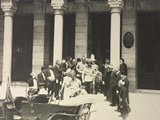 Das österreichische Thronfolgerpaar beim Verlassen des Rathauses in Sarajewo
28.6.1914