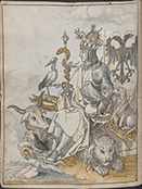 Allegorie auf  Kaiser Maximilian I. (Lobpreis auf den ruhmreichen Regenten) 