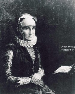 Bertha Pappenheim als Glückel von Hameln