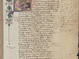 Metamorphosen des Ovid mit Notizen von Gelehrten 
um 1440