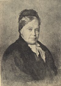 Marie von Ebner-Eschenbach nach einer Radierung von L. Michalek