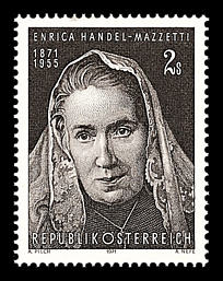 Enrica von Handel-Mazzetti (Briefmarke)