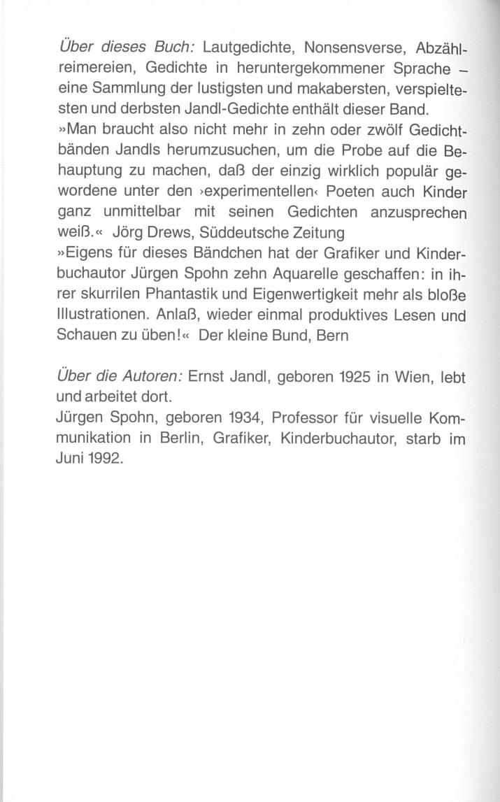 Ernst Jandl/Jürgen Spohn: falamaleikum, Luchterhand 1993, Seite 2