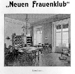 Lesezimmer des Neuen Frauenklubs