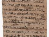 Lobpreis auf Pi–Ramesse
Papyrus, Hieratisch
Ägypten, 12.–10. Jh. v. Chr.