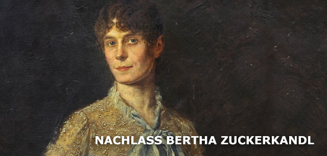 Nachlass Bertha Zuckerkandl