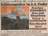 "Schützengräben im k.k. Prater"
Plakat
Wien, um 1916
