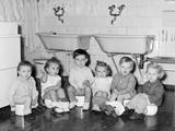 Kinder im Kindergarten
Wien, 1959
Otto Simoner 
