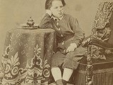 Der Schriftsteller Arthur Schnitzler als Sechsjähriger
 Wien, 1868
Fritz Luckhardt 
