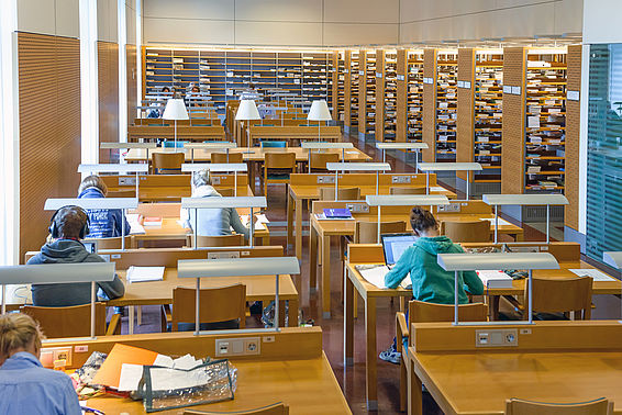 Magazines Reading Room, Heldenplatz, © Austrian National Library