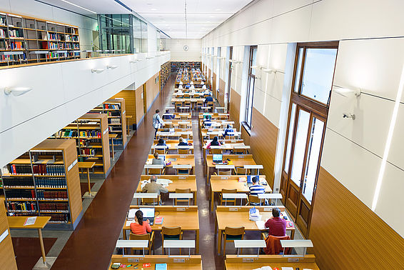 Main Reading Room, Heldenplatz, © Austrian National Library