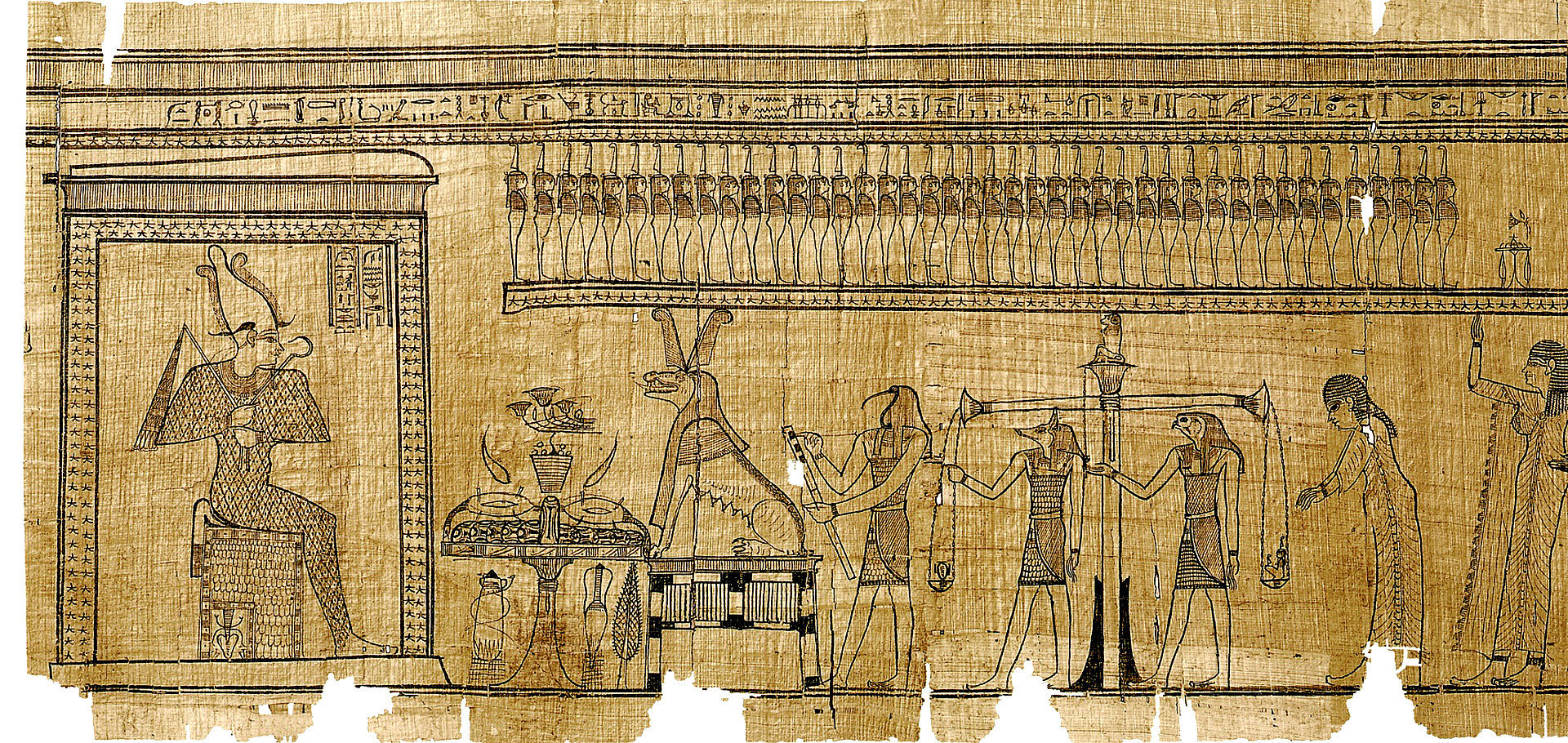 Jahrtausende alte Papyri