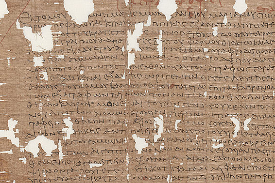Papyrus: Record of a Roman court hearing
