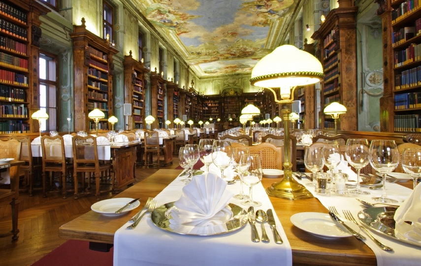 Augustinerlesesaal, eingedeckt, Österreichische Nationalbibliothek 