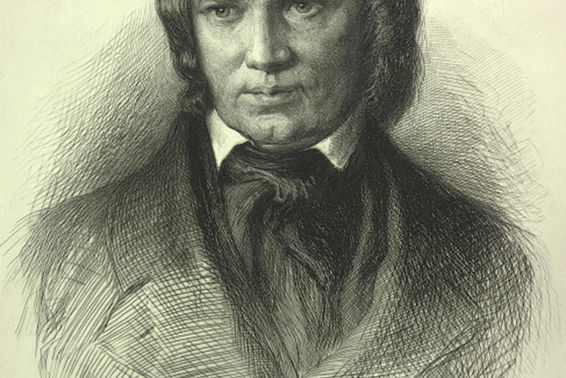 Portrait Robert Schumann, Musiksammlung, Österreichische Nationalbibliothek