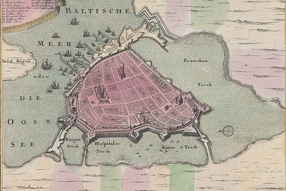 Stralsund - Nürnberg - Homann, Johann Baptista - um 1730 