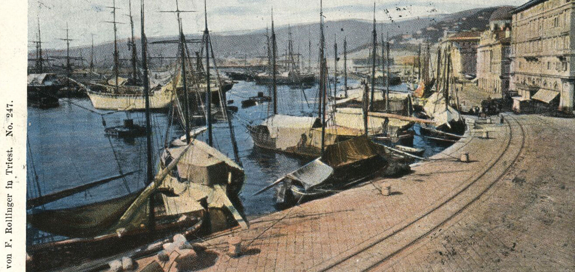AKON, nostalgic postcard from Trieste