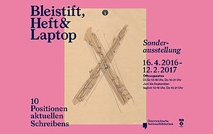 Plakat, Sonderausstellung im Literaturmuseum