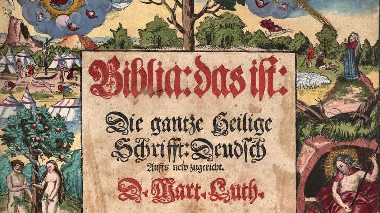Prachtvolle Luther-Bibel