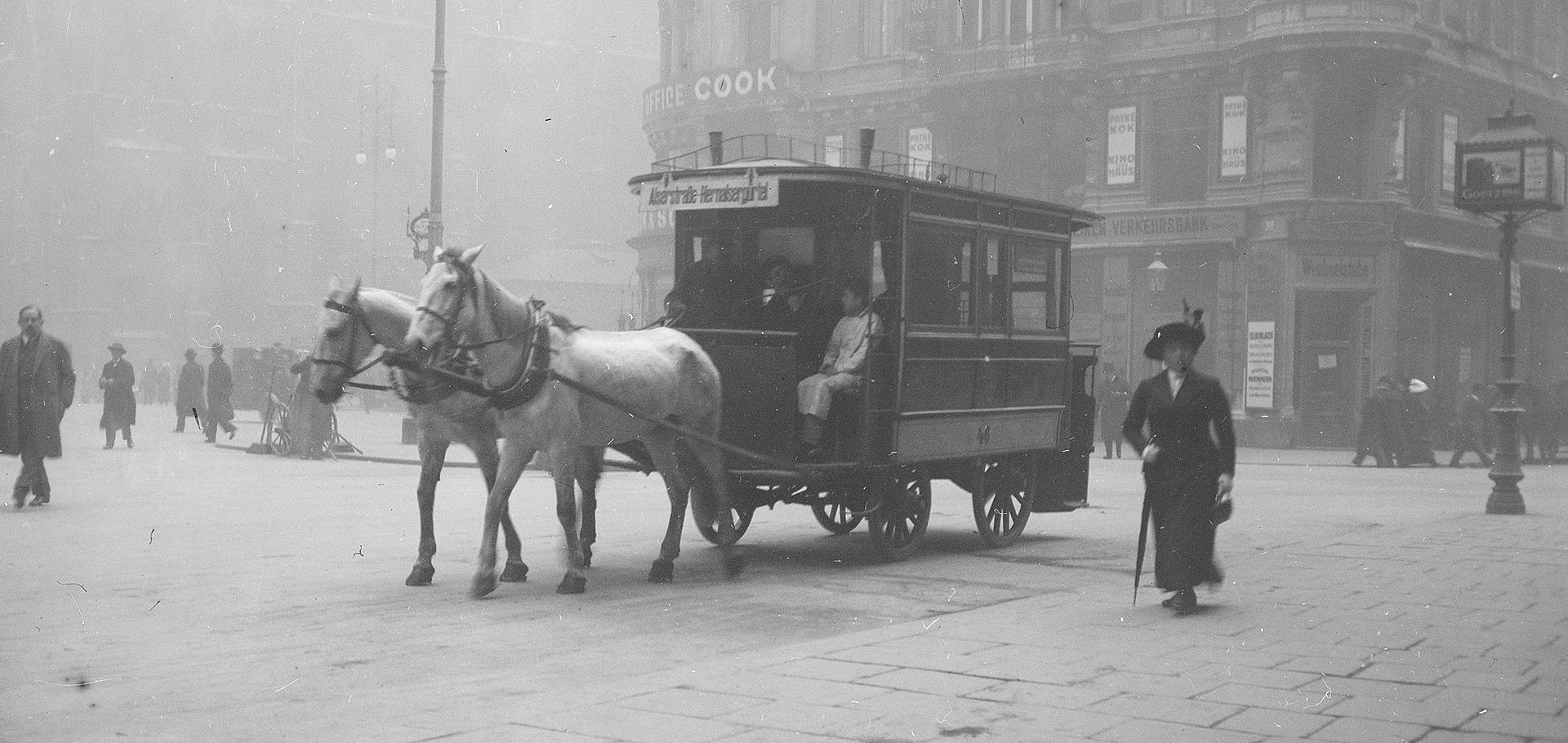 Wien bei Nebel