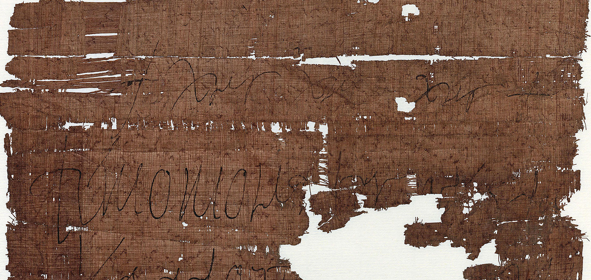 Ein Post-it aus Papyrus