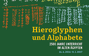 Sonderausstellung Hieroglyphen und Alphabete