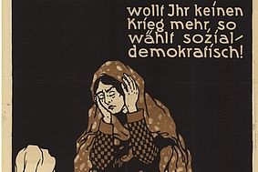 Werbeplakat der Sozialdemokratischen Arbeiterpartei 