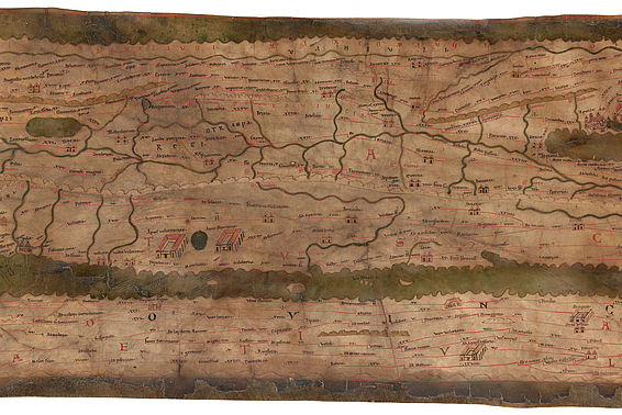 Tabula Peutingeriana, Handschrift