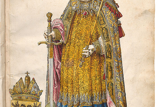 Entwurf der Figur seines Vaters Friedrichs III. für Maximilians Grabmal