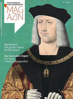 Magazin-Cover mit Maximilian I. 