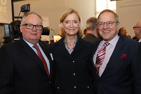 Christian Konrad, Johanna Rachinger und Erhard F. Grossnigg