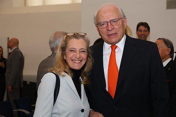 Kathrin Zechner mit Claus J. Raidl